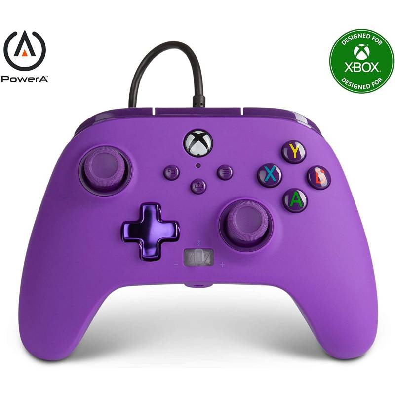 POWER A - Control Powera Enhanced Wired - Purple - Xbox Sxs - Sniper