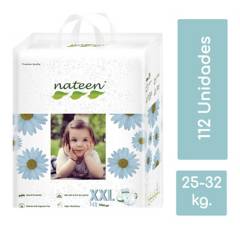NATEEN - Pañal Ecológicos Nateen Premium XXL 112 unidades