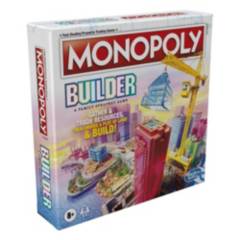 HASBRO - Monopoly Builder - Juego De Mesa - En Español