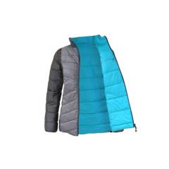 ABSOLUTE ZERO - Parka Reversible Z-6100 Gris Calipso Mujer