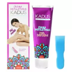 KADUS - Crema Depilatoria En Frío Kadus Con Espátula Anatómica Cvl
