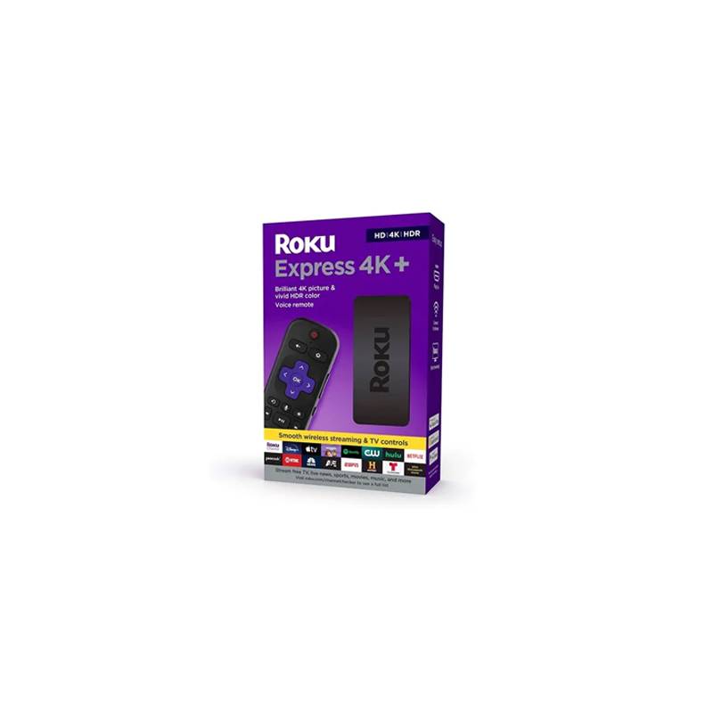 ROKU - Roku Express 4k+ 2021 Dispositivo Streaming HD 4K HDR