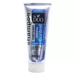 DUO - Shampoo Matizador Azul Mantener Canas Y Cabellos Grises Cvl