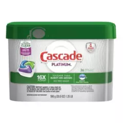 CASCADE - Cascade Lavavajillas Platinum Actions Packs Fresh 36 Un