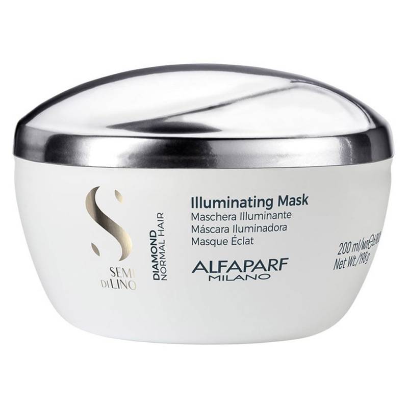 ALFAPARF MILANO - Mascara Baño De Crema Alfaparf Semi Di Lino Iluminador 200ml