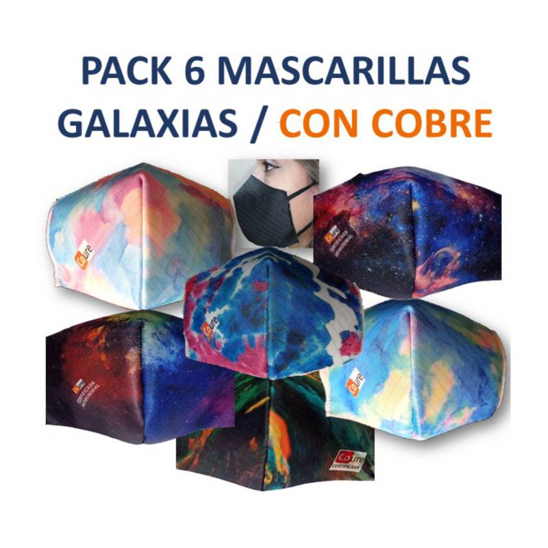 GENERICO - Pack 6 CAM GALAXIA-CON COBRE-APROBADO (3 capas)