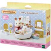 Sylvanian Families Baño Y Figura Chocolate Rabbit Brother