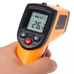 CASTLETEC - Termómetro infrarrojo digital Laser GM320