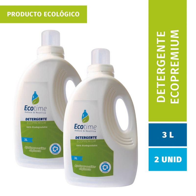 GENERICO - Pack Detergente líquido concentrado 3 litros