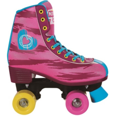 RUSH GIRL Patines niña 4 Ruedas Glitter con alas Ajustables T 30-33