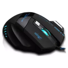 ZELOTES - Mouse Gaming Con Cable 7 Keys Zelotes T-80