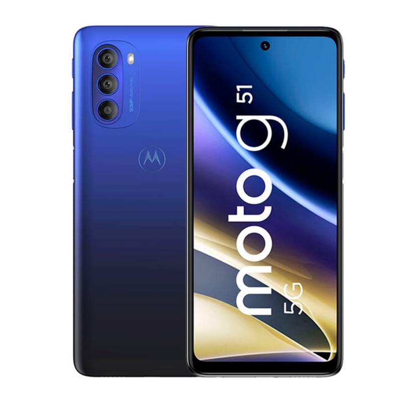 MOTOROLA - Motorola Moto G51 128GB ROM 4GB RAM 5G Azul