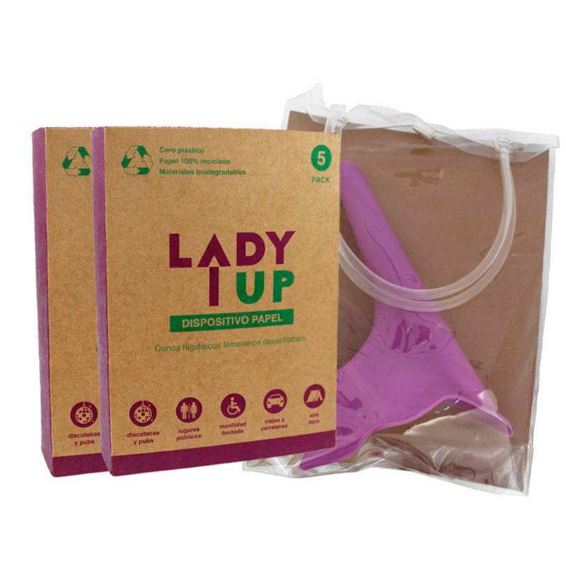 Urinario Femenino Desechable Lady Up