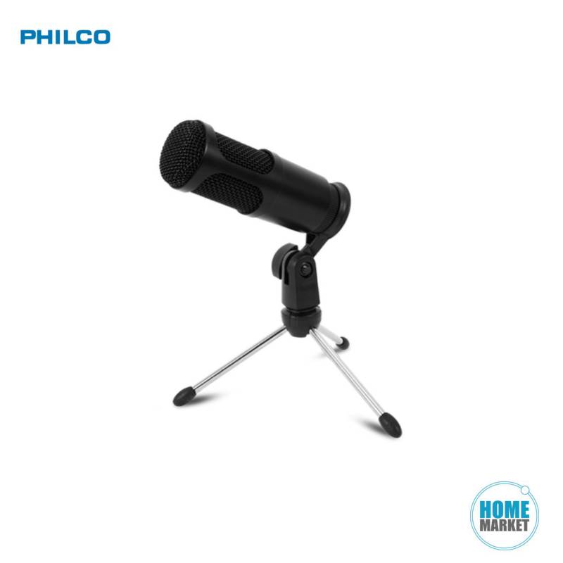 PHILCO - Microfono Estudio Usb Con Tripode Philco