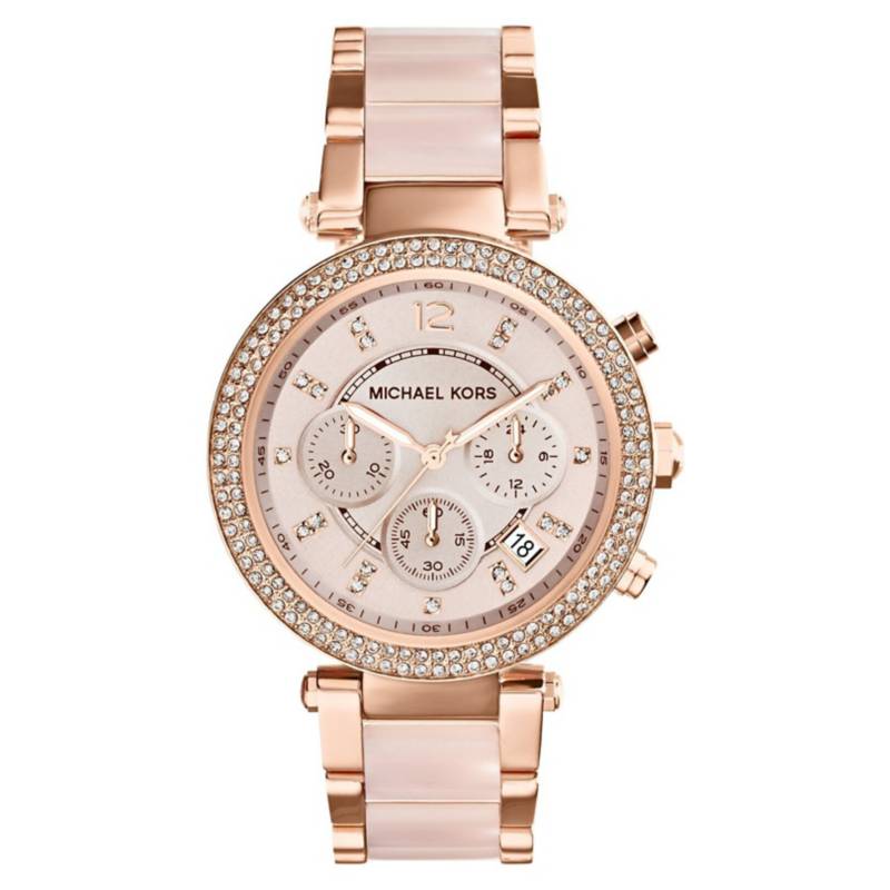 Reloj michael 2025 kors rosa mujer