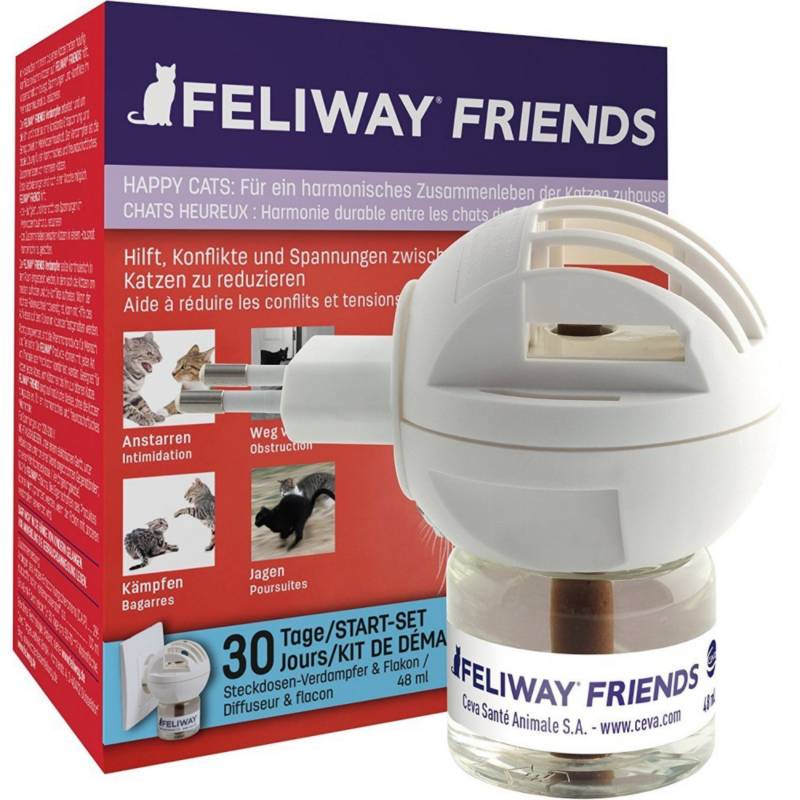 FELIWAY - Feliway Friends Difusor  Repuesto 48ml Kit Inicial