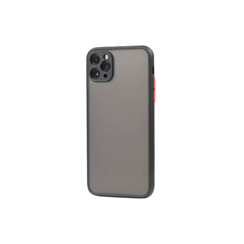 GENERICO - Carcasa con borde de colores para iphone 12 pro max