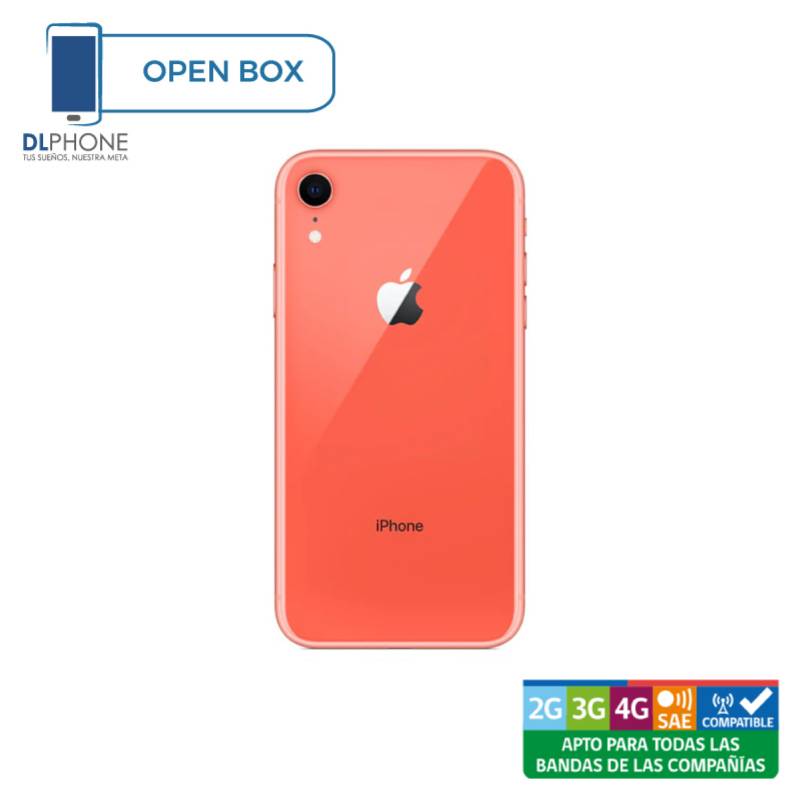 APPLE - Iphone XR de 64gb Naranjo Open Box