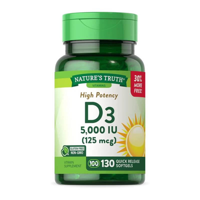NATURE'S TRUTH - Vitamina D3 400 IU - 100 Comprimidos