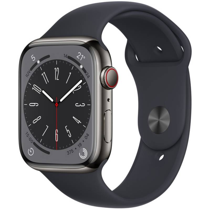 APPLE - Apple Watch Series 8 41mm 4G Aluminio Space Gray - Reacondicionado