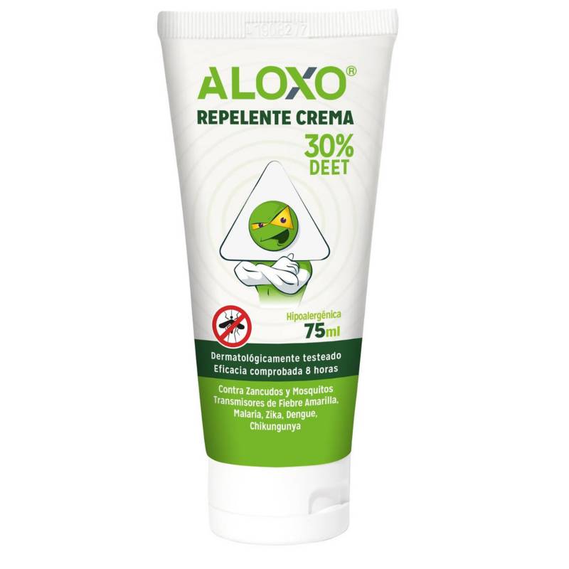 REPELENTES CHILE - Repelente Crema ALOXO 30% DEET, 75 ML