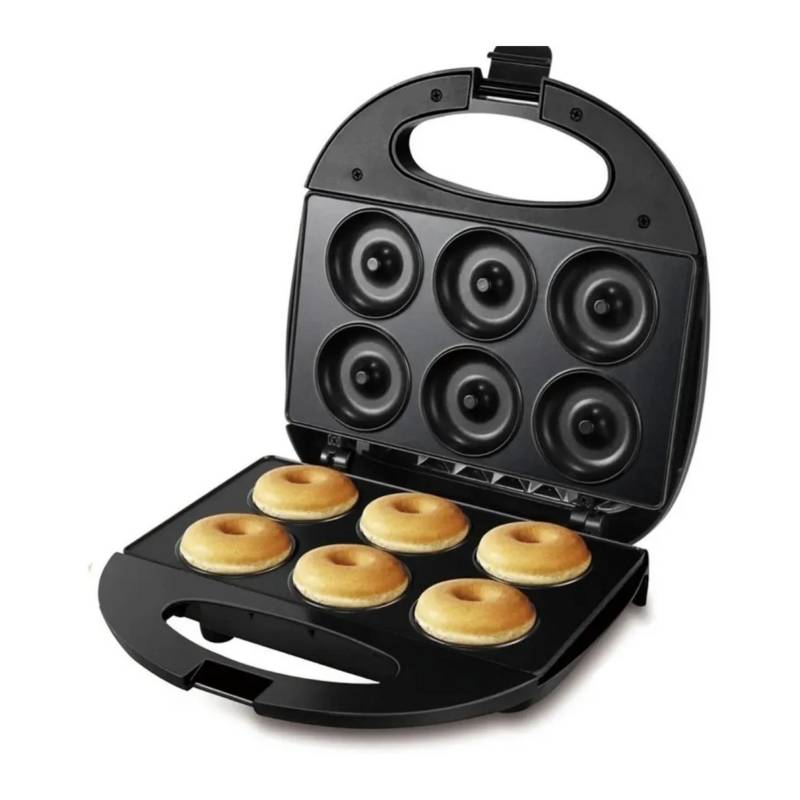 Mini Maquina De Donas 6 Unidades 750W Antihaderente - Importadora Cuevas