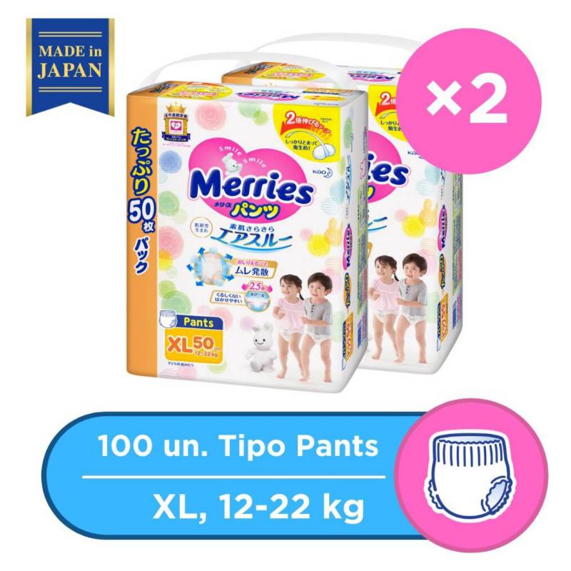 MERRIES - Merries pants pack conveniente talla xl 50x2pcs
