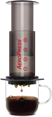 Cafetera Aeropress Transparente + 200 Filtros