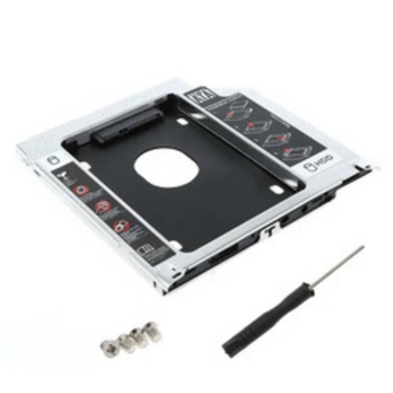 GENERICO - Caddy 95mm Notebook Sata 2do Disco Hdd Ssd Welife