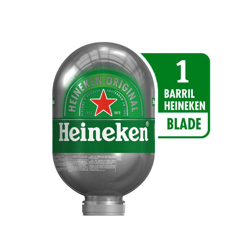 HEINEKEN - Barril De Cerveza Heineken Para Maquina Blade - 8lt