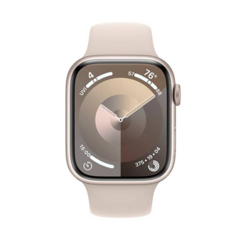 APPLE - Apple Watch Series 9 45mm - Caja Aluminio Starlight - Reacondicionado