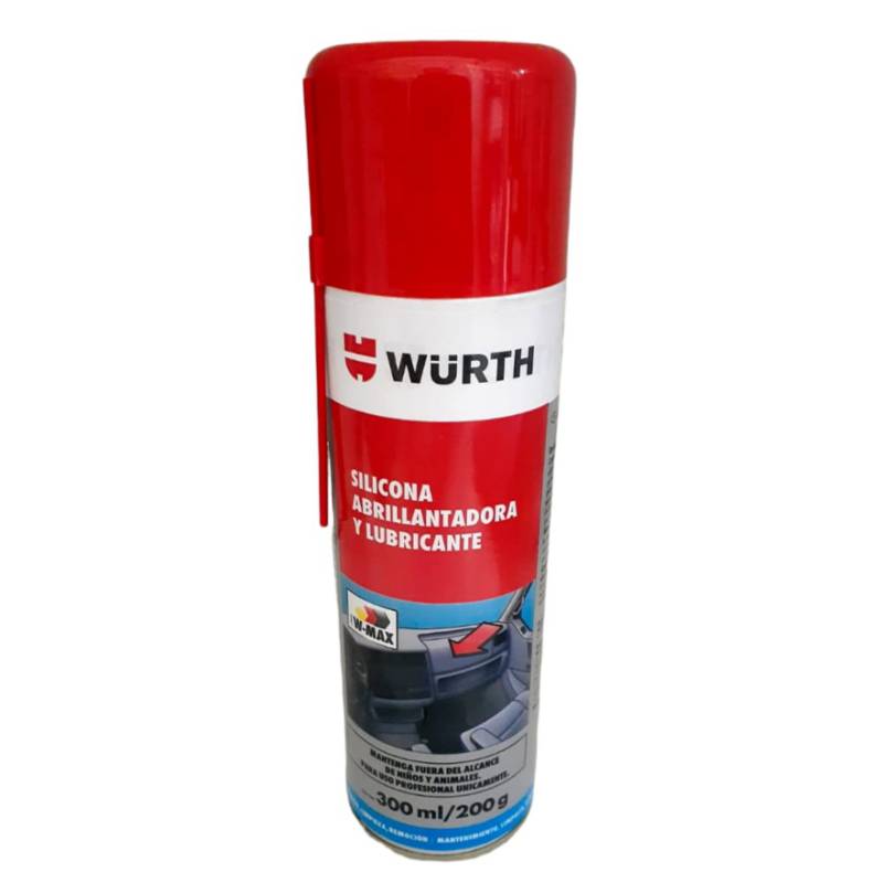 WURTH Silicona Abrillantadora y Lubricante en Spray 300ml Wurth