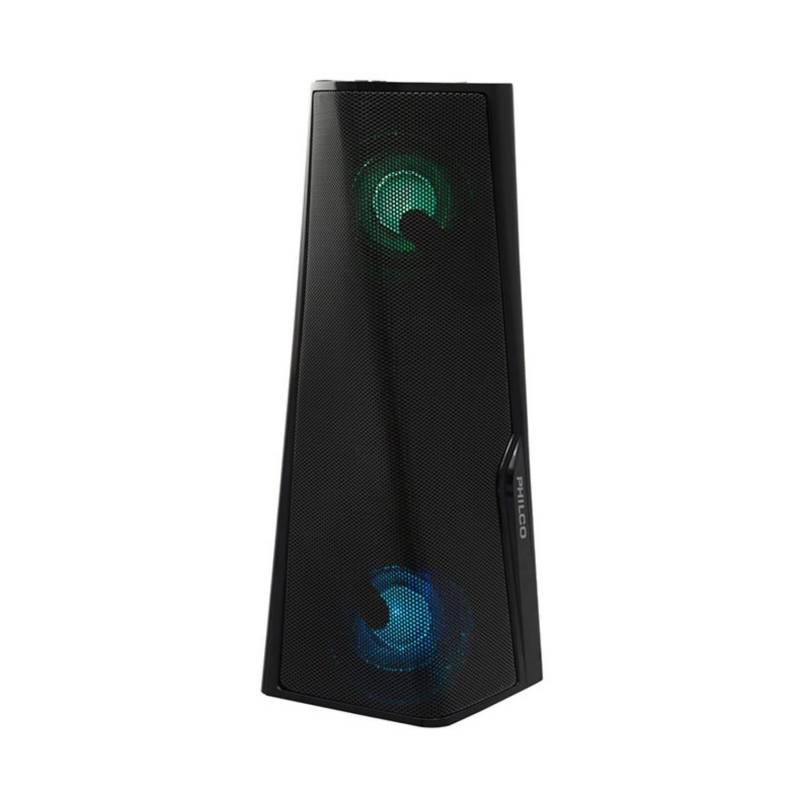 PHILCO - Parlante Bluetooth Tower RGB USB AUX TWS Negro 265BK Philco