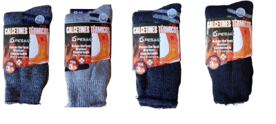 GENERICO 12 Calcetines Ultra Termicos Gruesos Para Hombre - Sin