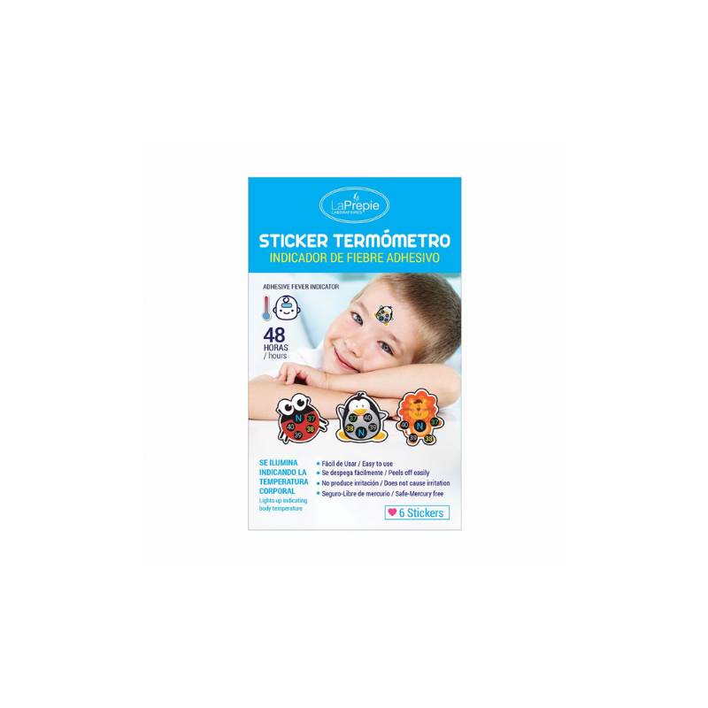 GENERICO - Termómetro stickers Para Bebes Y Niños Laprepie