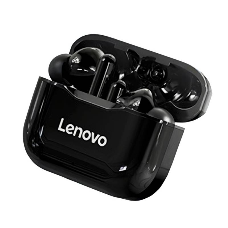 LENOVO - Audífono Lenovo LP1 TWS Bluetooth IPX4 Sport HIFI Bass Negro