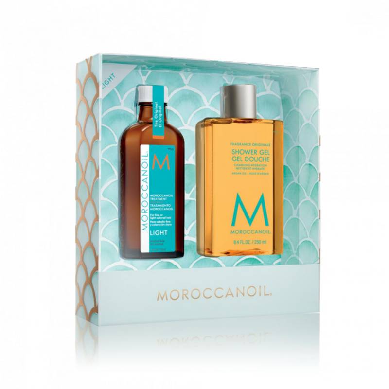 MOROCCANOIL - Estuche Tratamiento Capilar Moroccanoil 100 Ml + Gel De Ducha 250 Ml