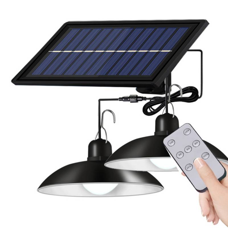 Foco Luz Led Solar Exterior Con Sensor De Movimiento 240 Led Y Control  Remoto