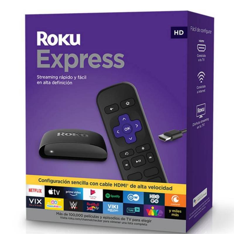 ROKU - Roku Express Dispositivo de Streaming HD 2021