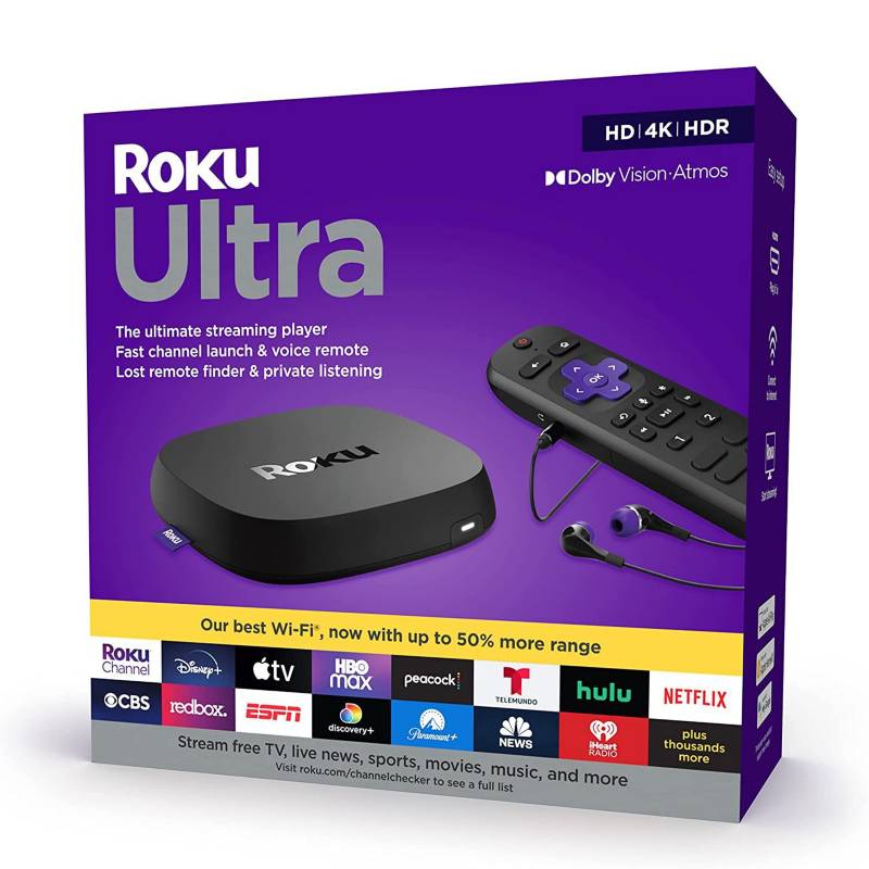 ROKU Roku Ultra 2020 Streaming 4K / HDR / Dolby Vision con Dolby