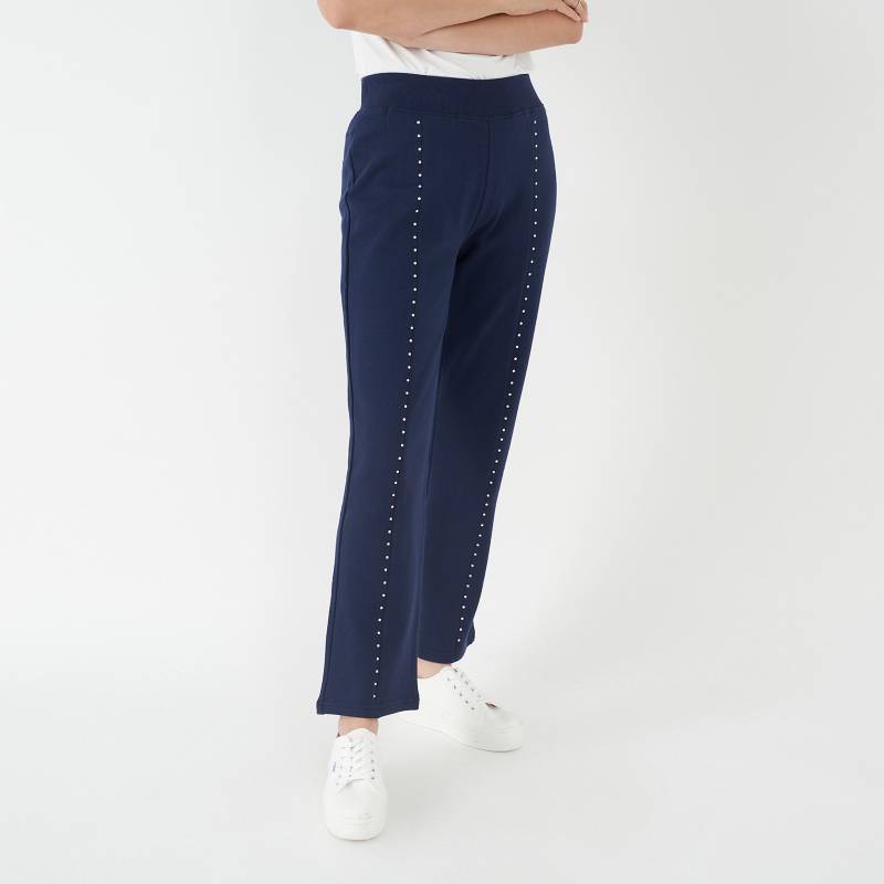 Pantalon Recto Medio Elastico Lorenzo di Pontti