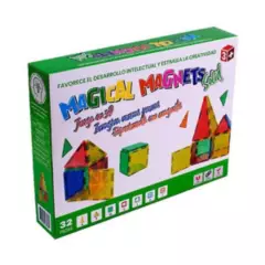 MAGICAL MAGNETS - Juego Magnético Solid 32 piezas Magical Magnets