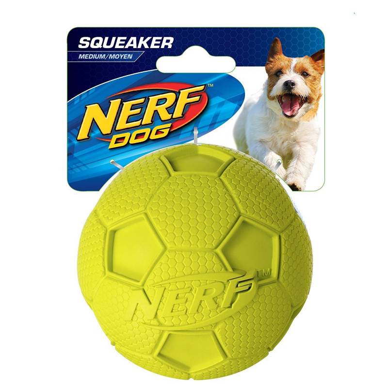 MALCREADO17165 - Nerf Dog Soccer Squeak Ball