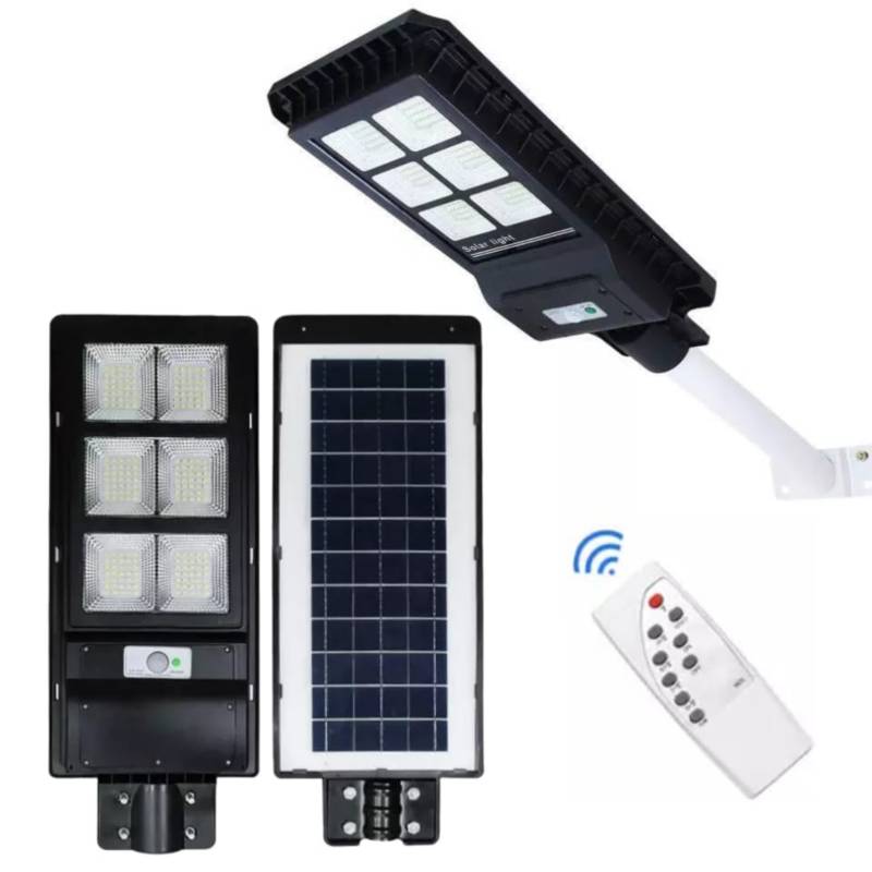 Foco Integrado Solar 120W con soporte