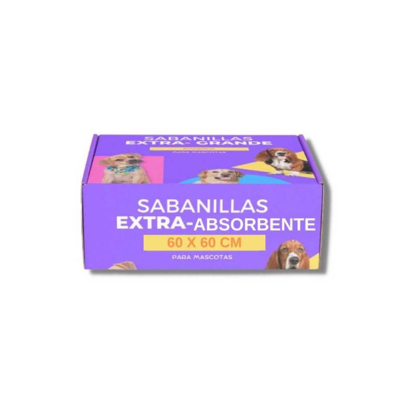 MIMADOGS - Sabanillas Extra Absorbentes 60x60 50 und.