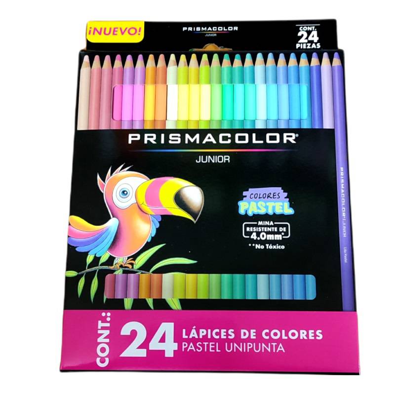 PRISMACOLOR Lapices Prisma Color Colores Pastel 24 