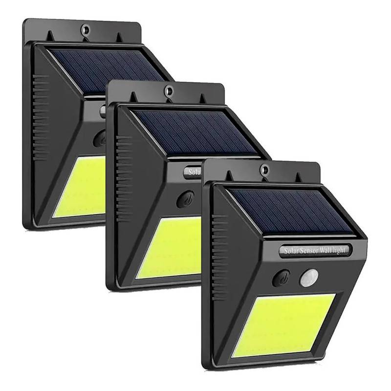 Foco Solar 114 Led Exterior Con Sensor De Movimiento– Detodoymascl
