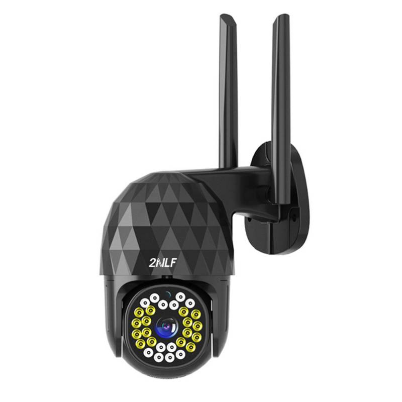2NLF - Cámara de Seguridad 2NLF 1080P Wifi Onvif Vigilancia Exterior Negro