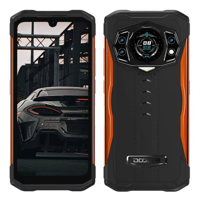 DOOGEE - DOOGEE S98 Smartphone Android 12 MTK G96 Octa-core 8GB+256GB FHD+ de 6,3" - Naranja