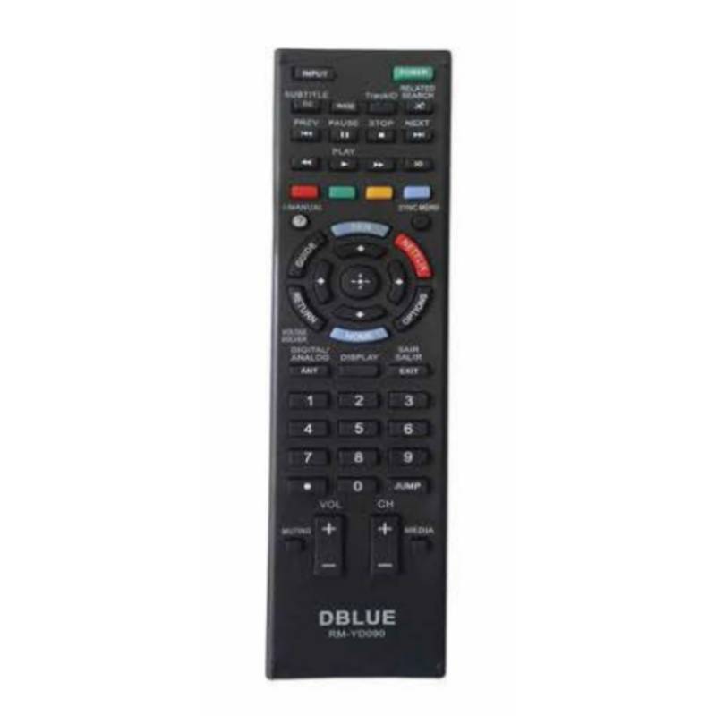 DBLUE - Control Remoto Para Tv Sony Smart Tv 3d Lcd Alternativo